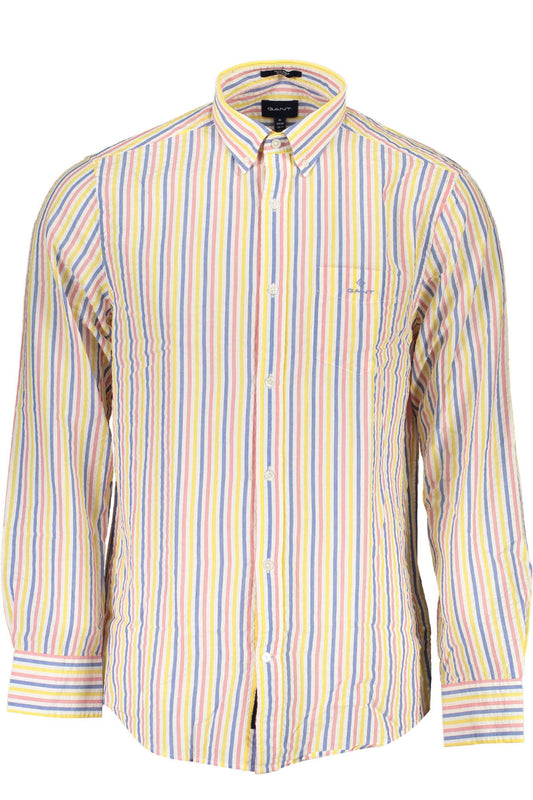 Gant White Cotton Men Shirt