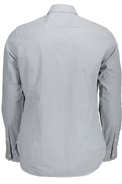 U.S. POLO ASSN. Light Blue Cotton Men Shirt