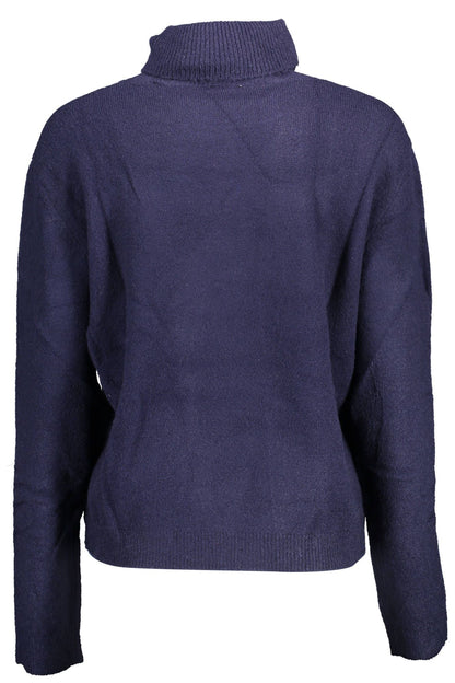 U.S. POLO ASSN. Blue Acrylic Women Sweater