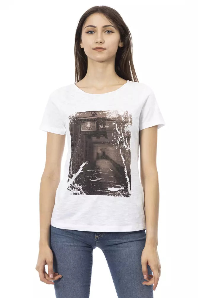 Trussardi Action White Cotton Women's T-Shirt