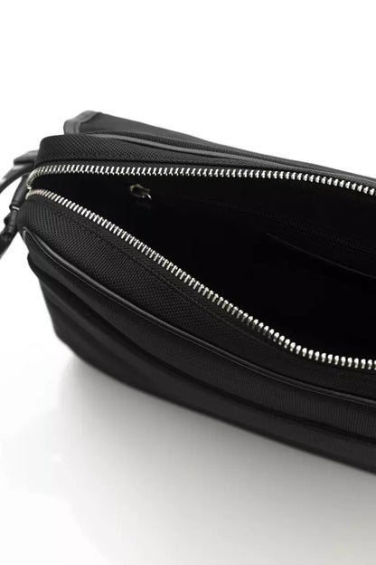 Cerruti 1881 Black Nylon Men Messenger Bag