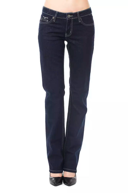 Ungaro Fever Blue Cotton Women Jeans