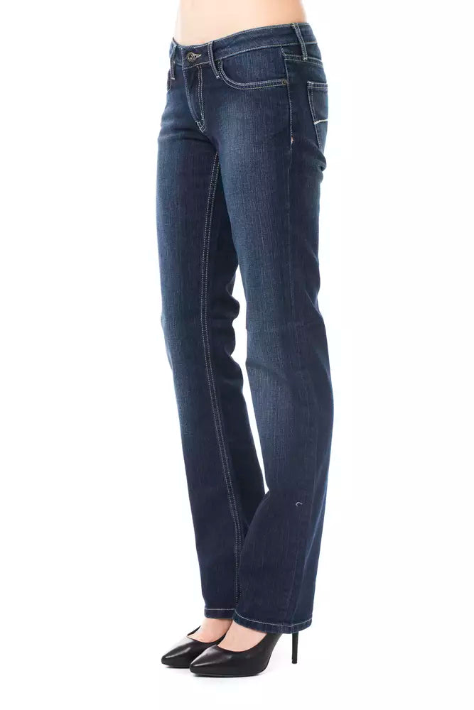 Ungaro Fever Blue Cotton Women Jeans