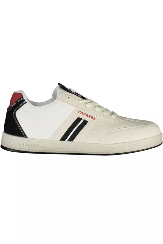 Carrera White Eco Leather Men Sneaker