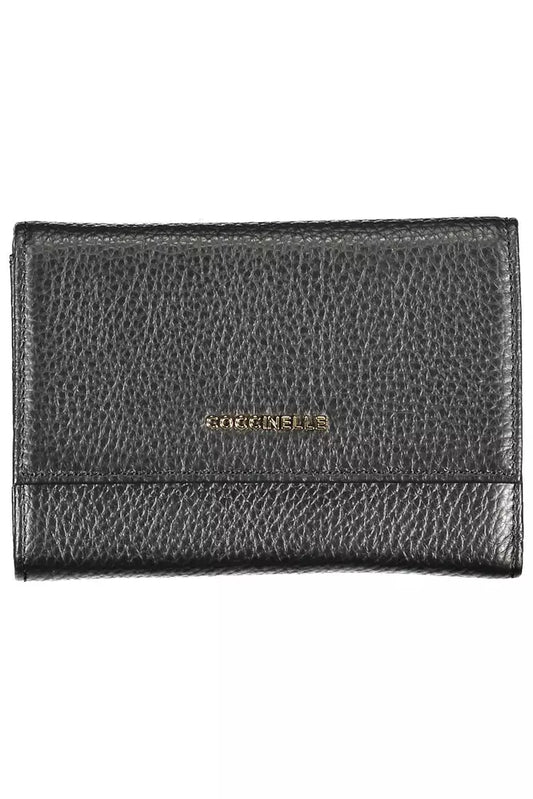 Coccinelle Black Leather Women Wallet