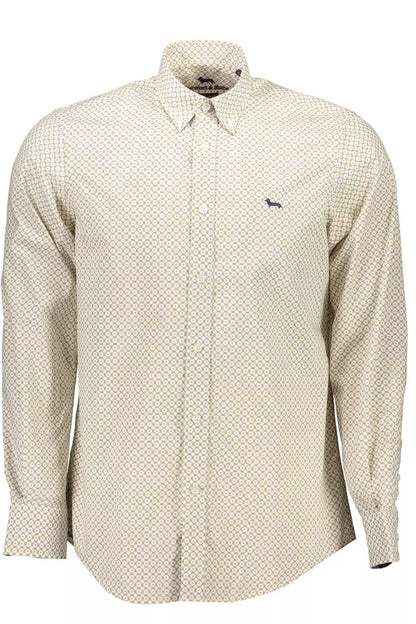 Harmont & Blaine White Cotton Men Shirt