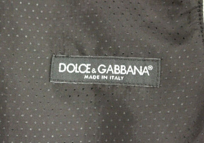 Dolce & Gabbana Elegant Gray Wool Blend Dress Vest - Obsession Luxury