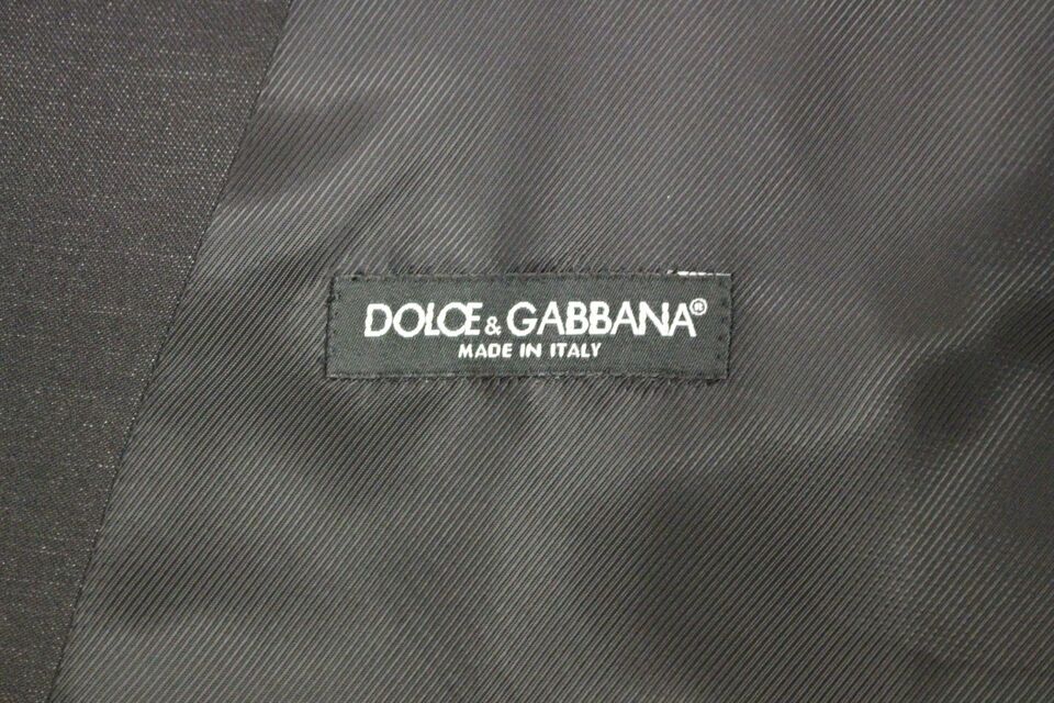 Dolce & Gabbana Elegant Gray Wool Blend Dress Vest - Obsession Luxury