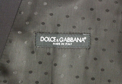 Dolce & Gabbana Elegant Black Wool Silk Dress Vest - Obsession Luxury