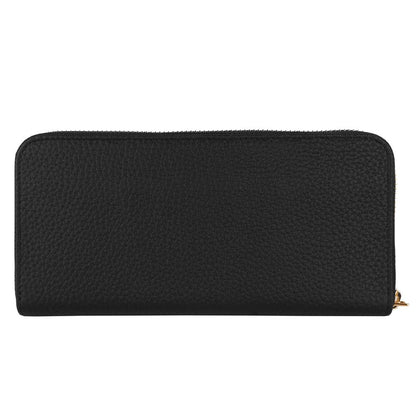 Baldinini Trend Elegant Leather Zip Wallet - Timeless Accessory