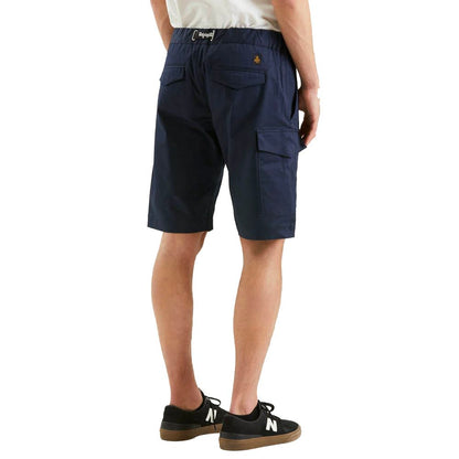 Refrigiwear Elegant Blue Cotton Blend Shorts