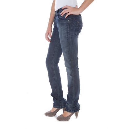 Phard Blue Cotton Jeans & Pant