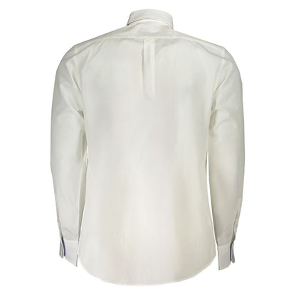 Harmont & Blaine White Cotton Shirt