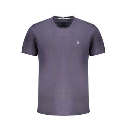 Calvin Klein Blue Cotton T-Shirt