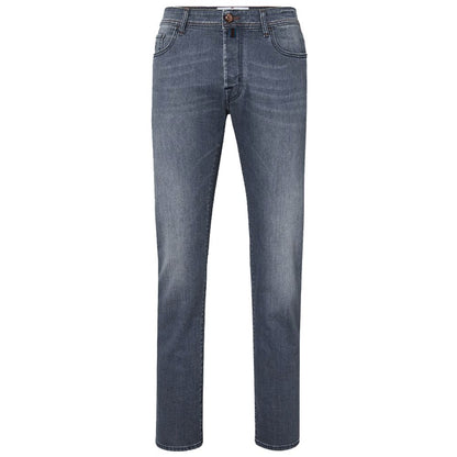 Jacob Cohen Blue Cotton Men Jeans