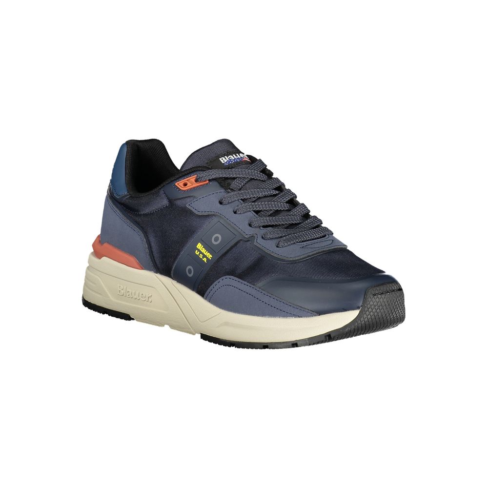 Blauer Blue Polyester Sneaker