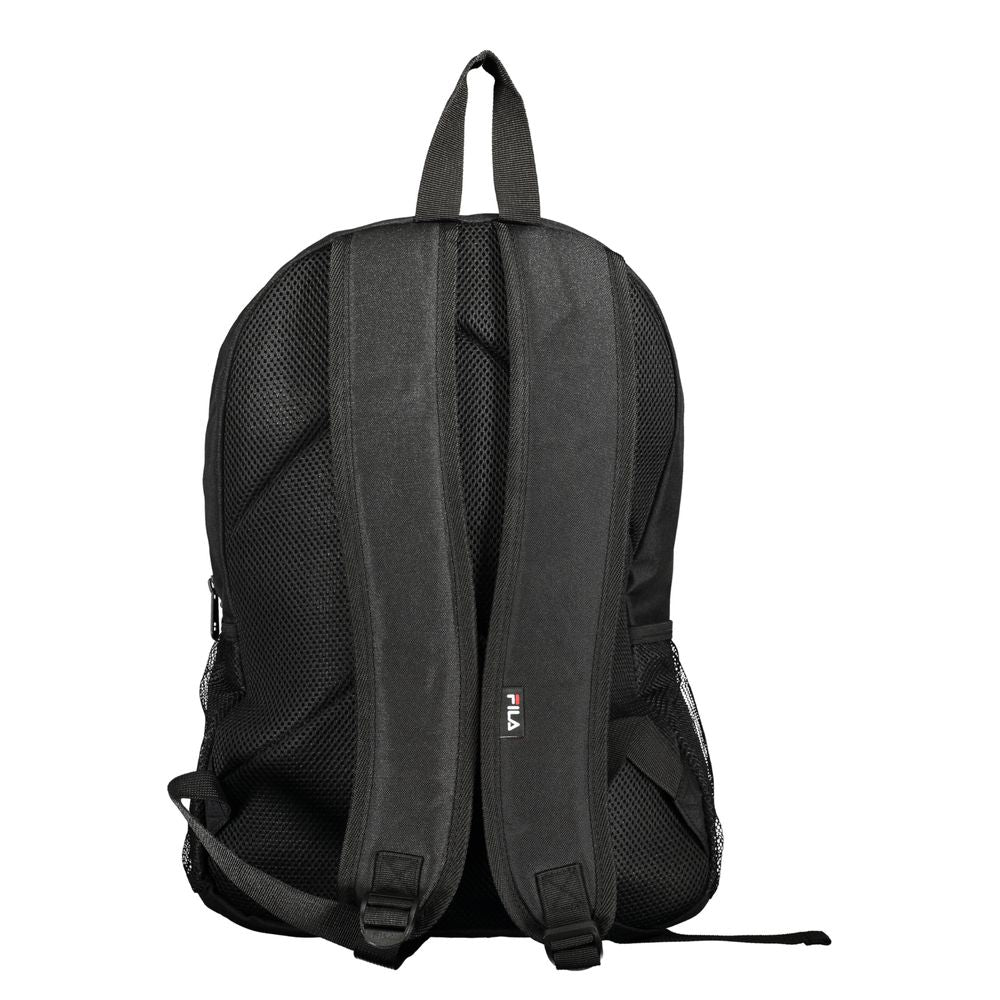 Fila Black Polyester Backpack