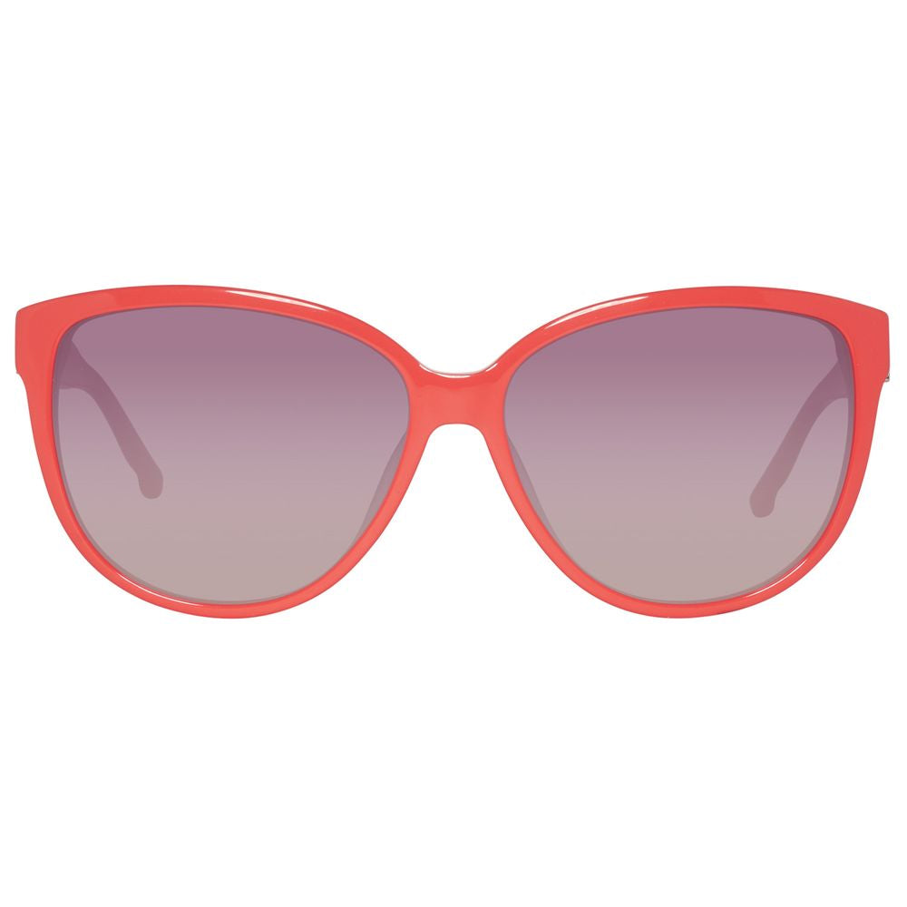 Swarovski Red Acetate Sunglasses