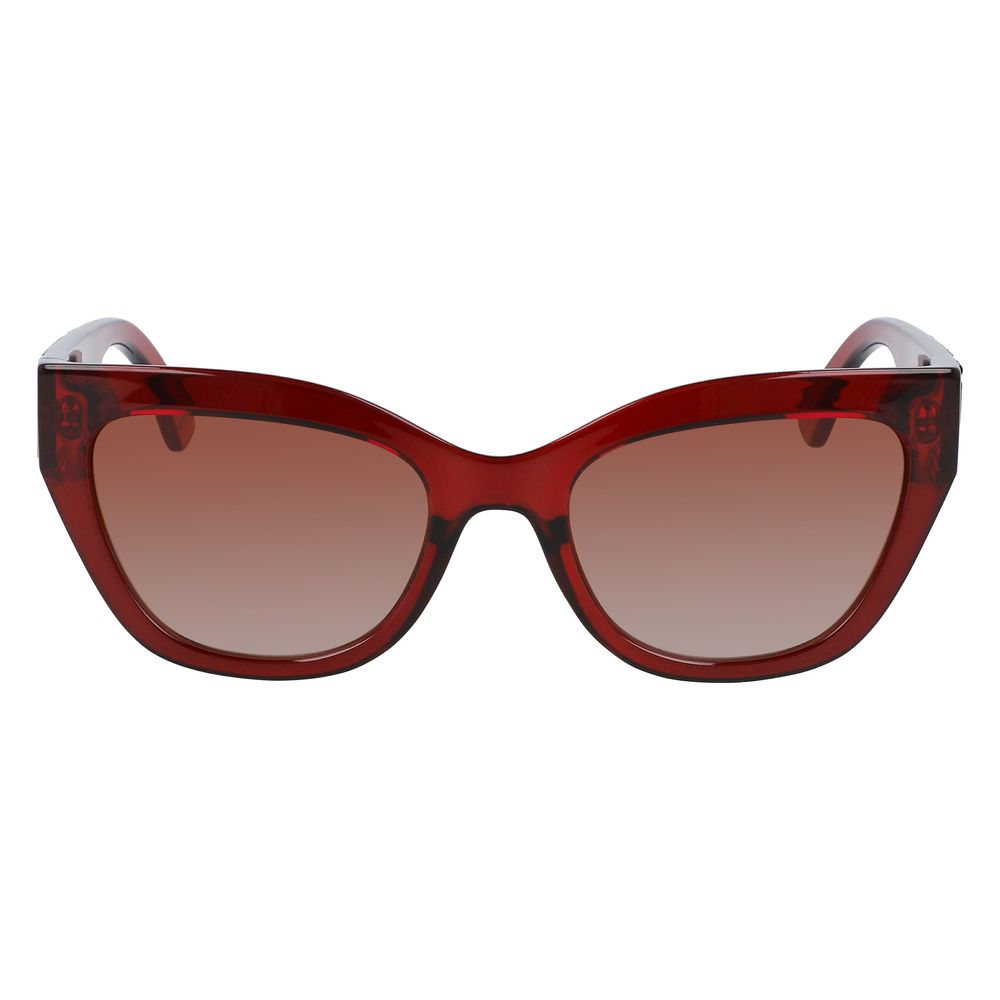 Longchamp Red Injected Sunglasses