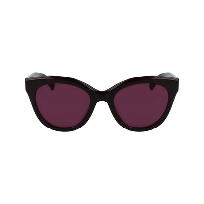 Longchamp Purple Acetate Sunglasses