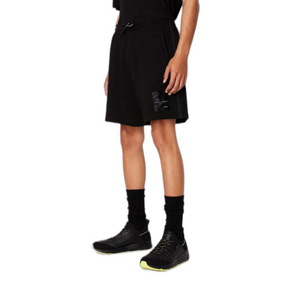 Armani Exchange Black Cotton Short