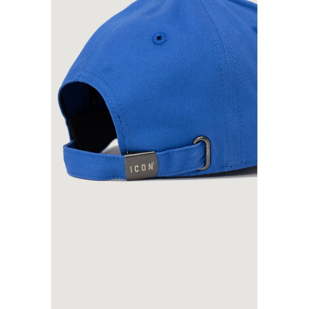 Icon Blue Cotton Hats & Cap