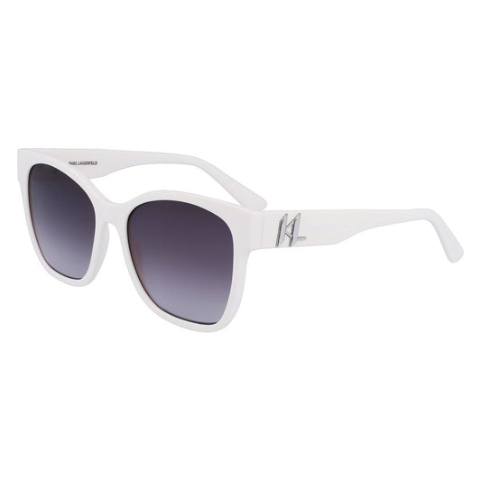 Karl Lagerfeld White Injected Sunglasses