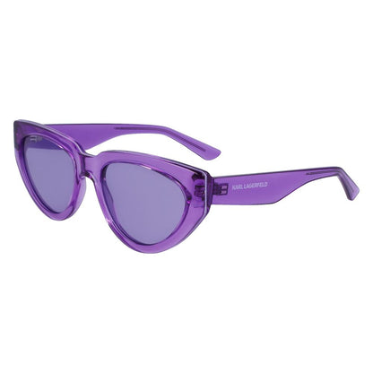 Karl Lagerfeld Purple Injected Sunglasses