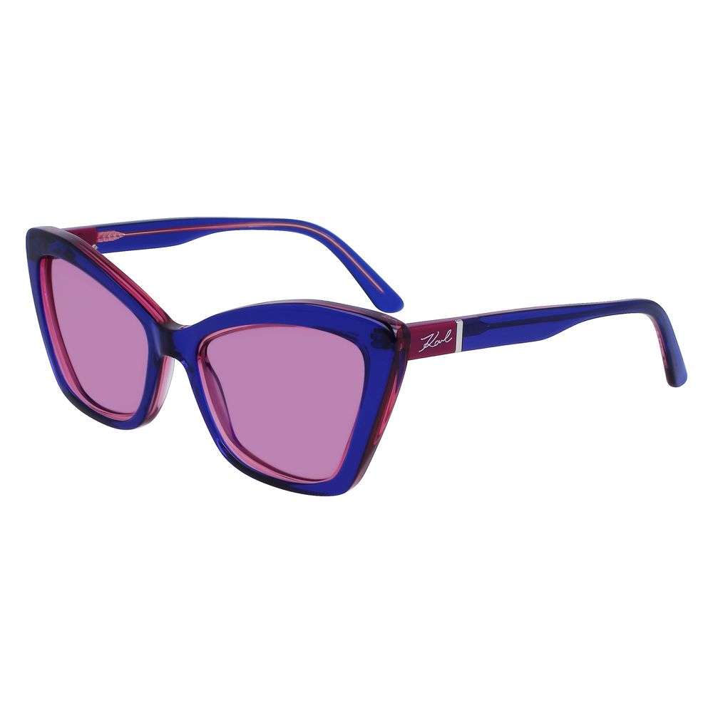 Karl Lagerfeld Blue Acetate Sunglasses