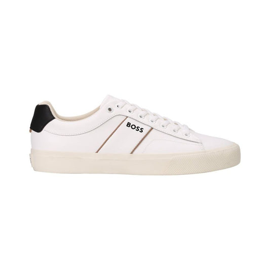 Hugo Boss White Leather Sneaker