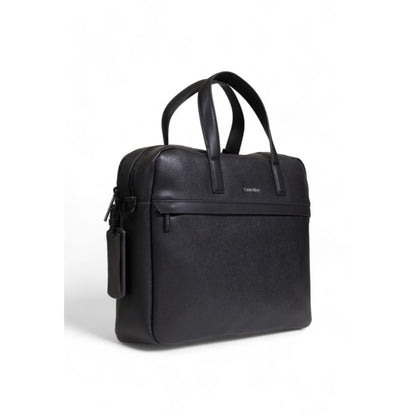 Calvin Klein Black Recycled Polyester Bag