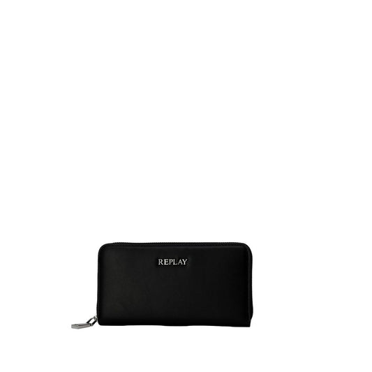 Replay Black Polyethylene Wallet