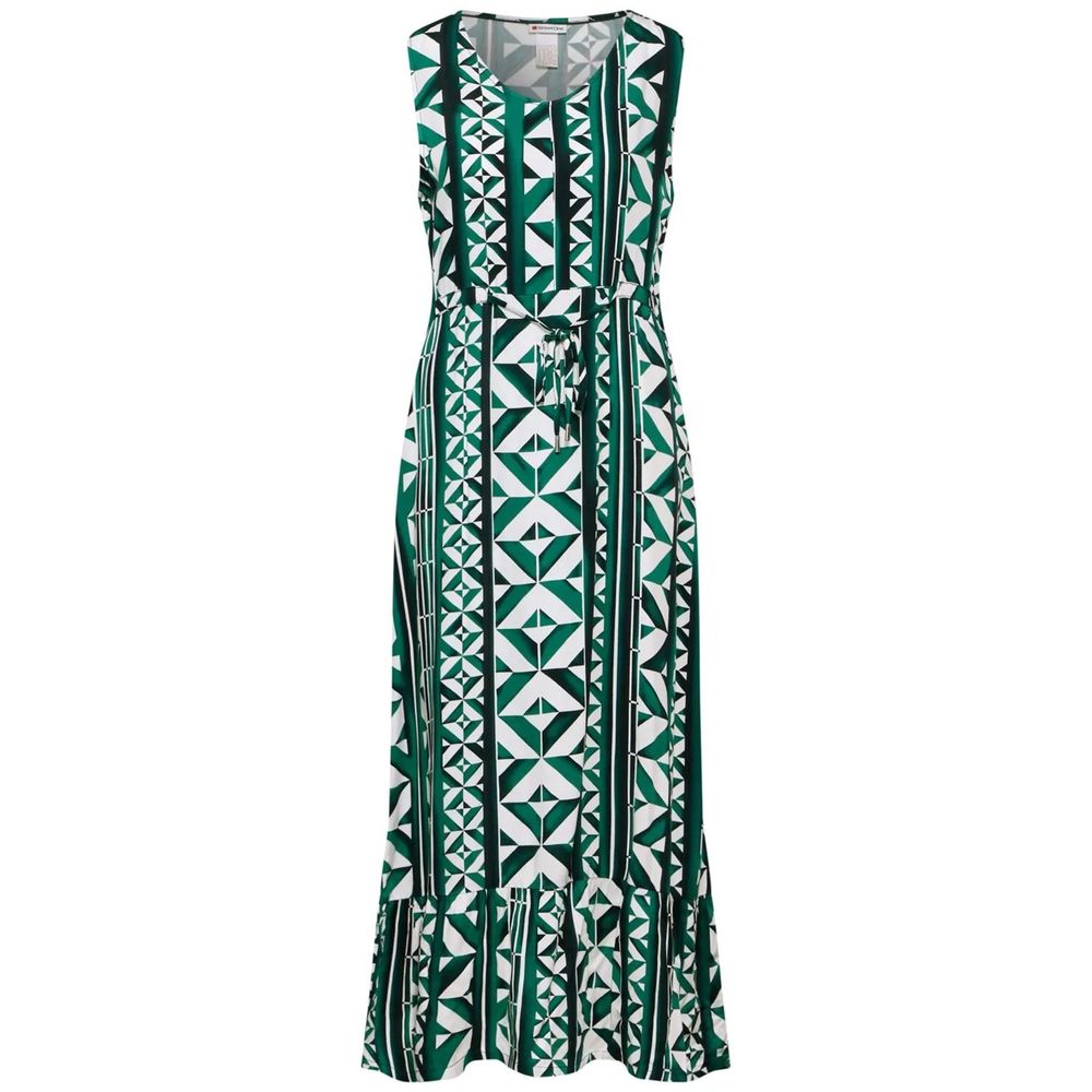 Street One Green Viscose Dress