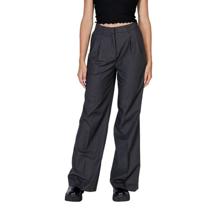 Morgan De Toi Gray Polyester Jeans & Pant