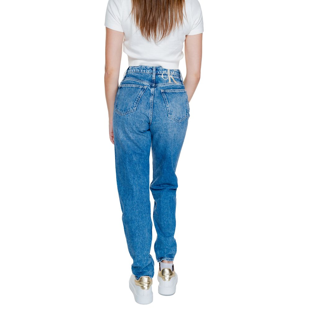 Calvin Klein Jeans Blue Cotton Jeans & Pant