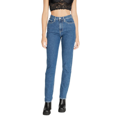 Calvin Klein Jeans Blue Cotton Jeans & Pant