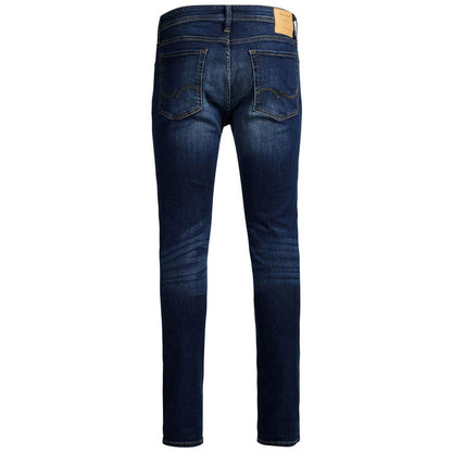 Jack Jones Blue Cotton Jeans & Pant