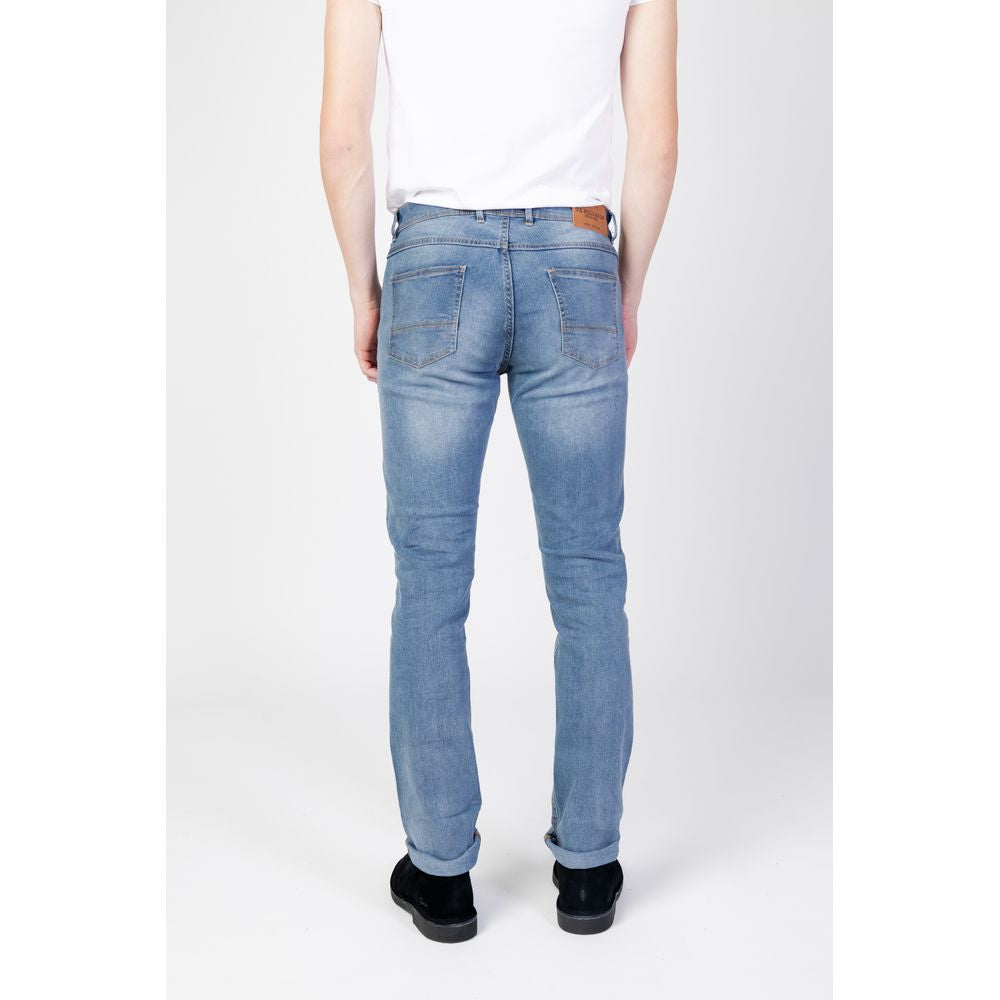 U.S. POLO ASSN. Blue Cotton Jeans & Pant