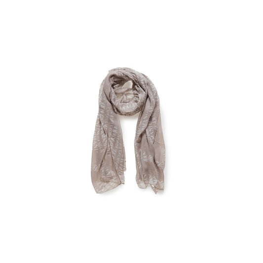 Armani Exchange Beige Modal Scarf