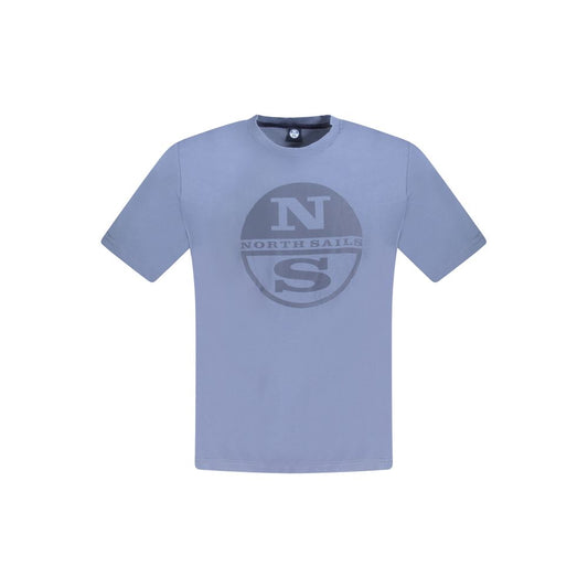 North Sails Blue Cotton T-Shirt