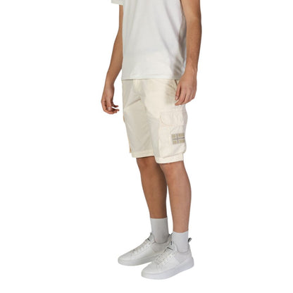 Napapijri Cream Cotton Short