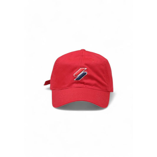 Superdry Red Cotton Hats & Cap