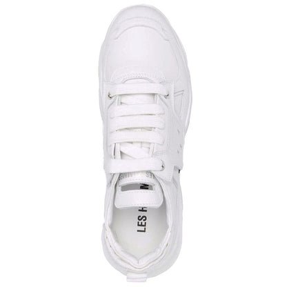 Les Hommes White Leather Di Calfskin Sneaker