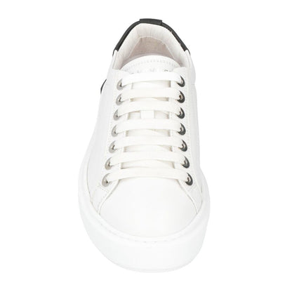 Les Hommes White Leather Di Calfskin Sneaker