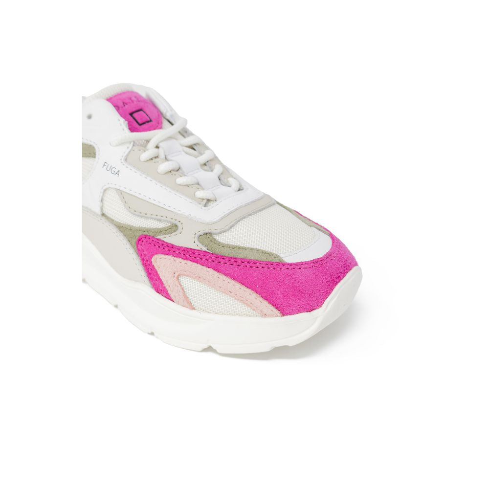 D.A.T.E Pink Suede Sneaker