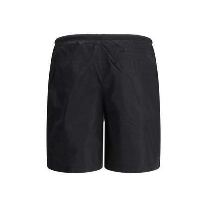 Palm Angels Curved Logo Swimshorts