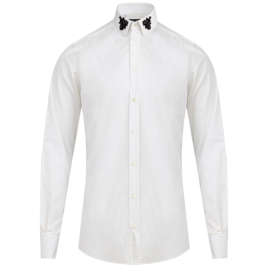 Dolce & Gabbana White Cotton Shirt