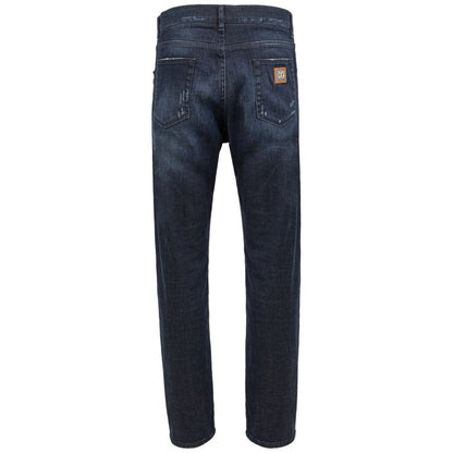 Dolce & Gabbana Blue Cotton Jeans & Pant