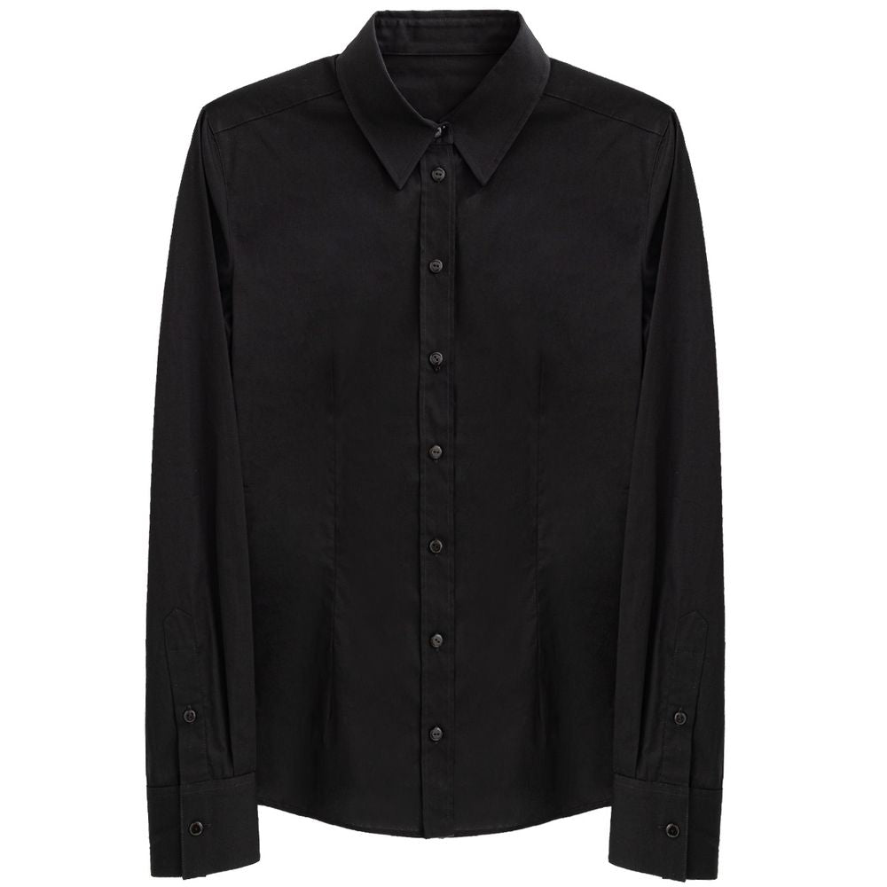 Dolce & Gabbana Black Cotton Shirt