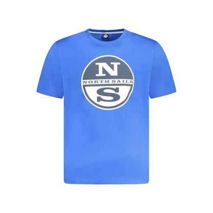 North Sails Blue Cotton T-Shirt